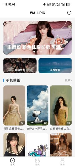 WALLPIC 海量动态/静态高清壁纸，手机电脑全覆盖-个人优选资源共享