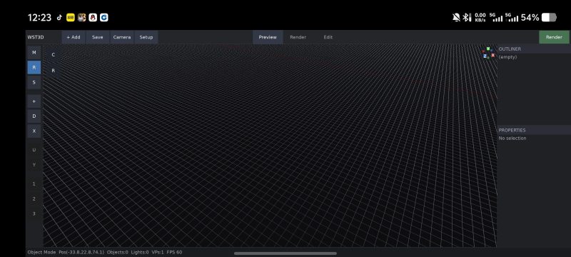 WST3D1.86MB3D建模神器，路径追踪渲染随时创作-个人优选资源共享
