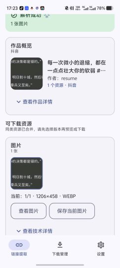拾光无痕媒体解析提取工具✨无需联网解析✨附带视频GIF格式转换-个人优选资源共享