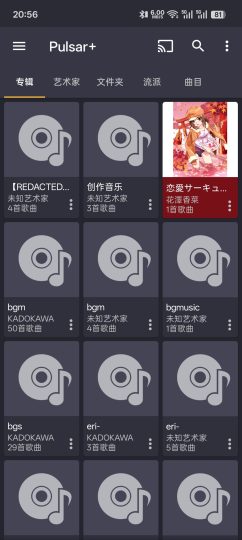脉冲音乐播放器
v1.13.11音乐播放器-个人优选资源共享