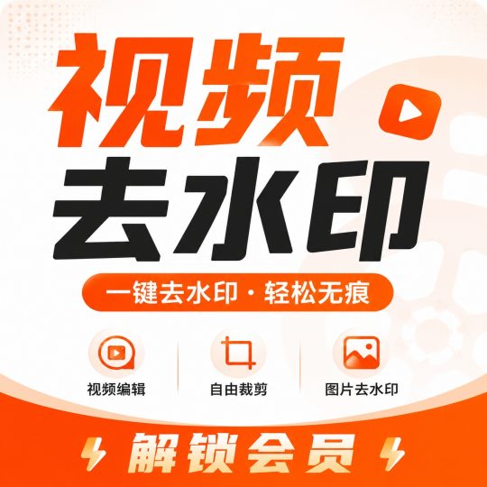 视频下载去水印全能自媒体工具箱解锁会员-个人优选资源共享