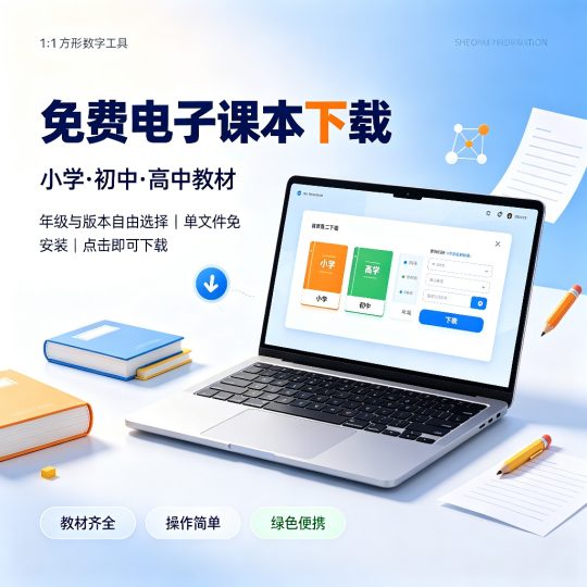🔥电子课本下载工具✅支持小学初中高中🔥免费分享-个人优选资源共享