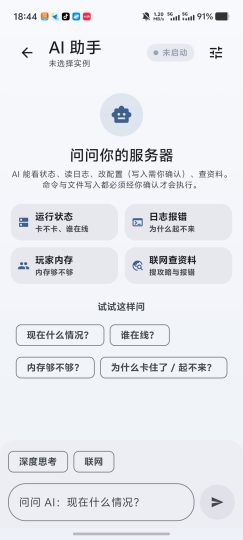 KazeSL｜搭建MC服务器！自动部署配置自带AI助手-优选资源共享